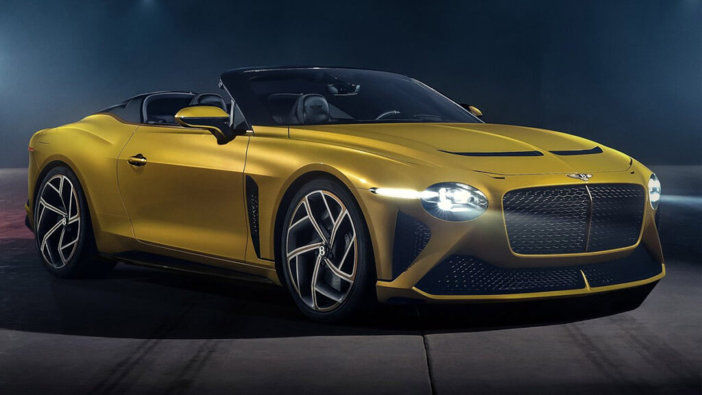 Bentley Mulliner Bacalar 2021 en amarillo