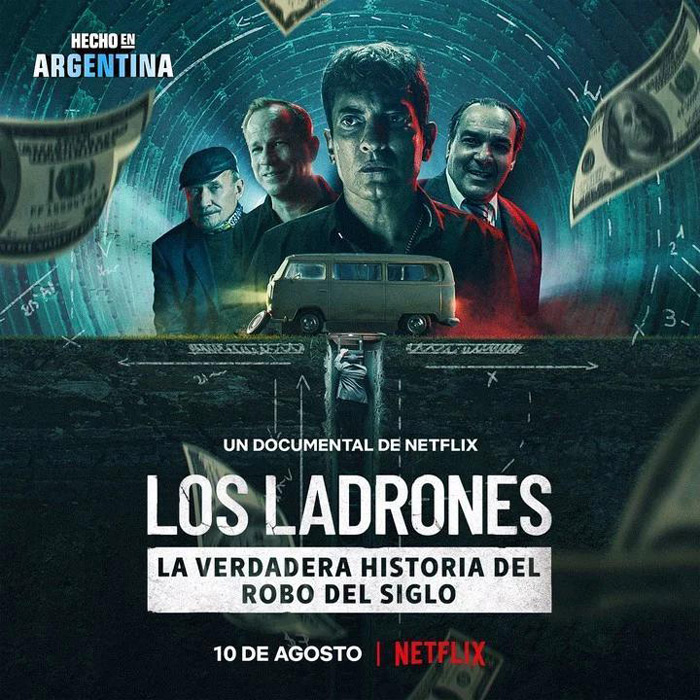 Póster de Los ladrones La verdadera historia del robo del siglo