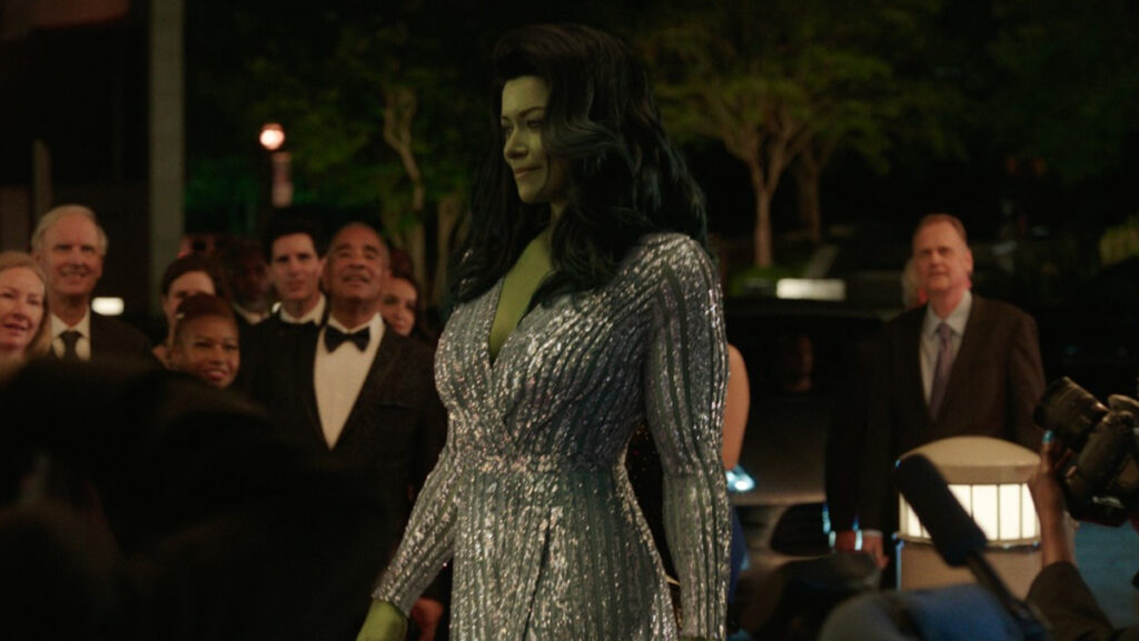 Escena de She-Hulk Defensora de héroes
