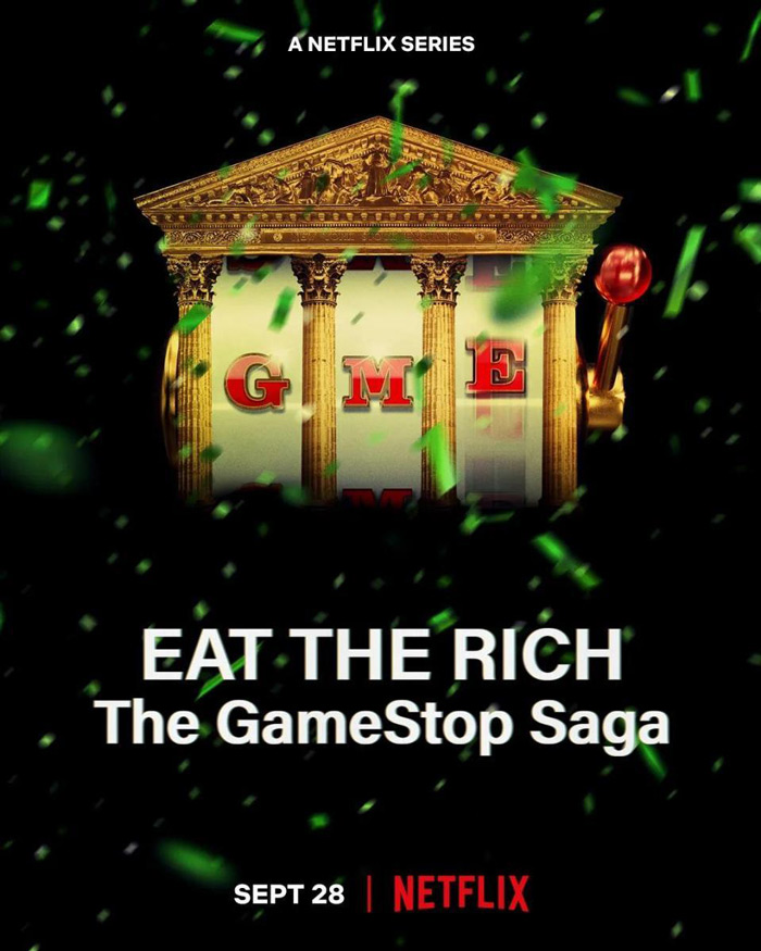Póster de Abajo los ricos La saga GameStop