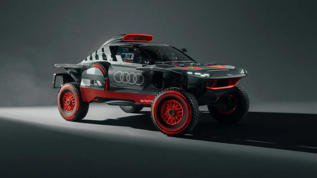 Vehículo eléctrico de Audi para rally