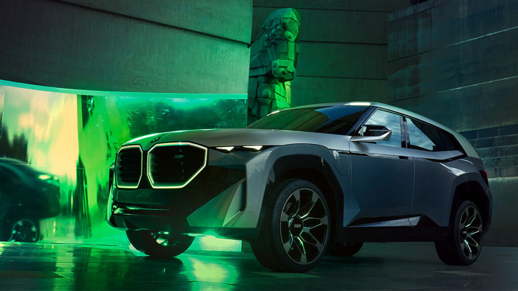 Diseño de la BMW XM Concept