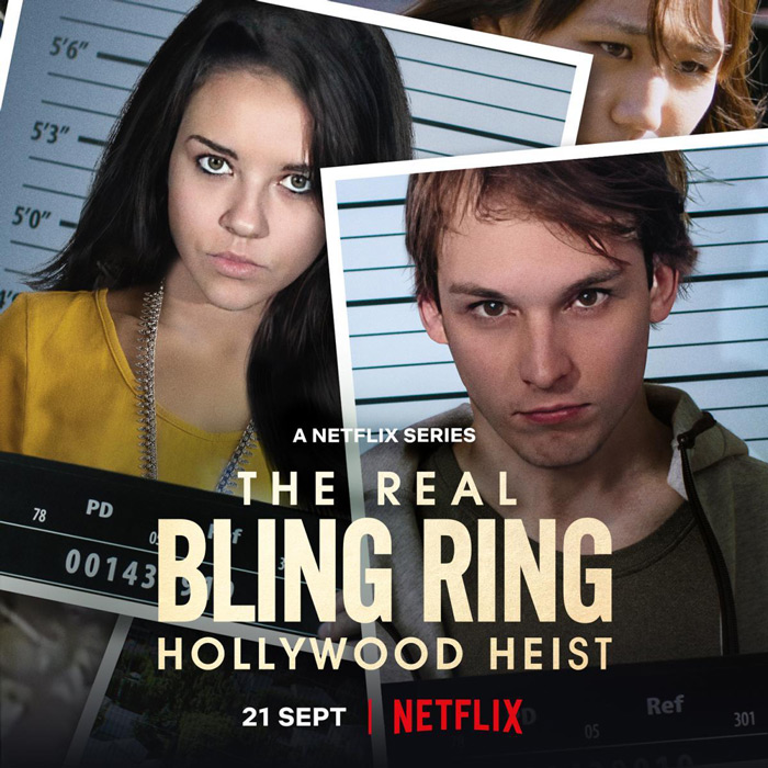 Póster de Bling Ring La verdadera historia de los robos de Hollywood