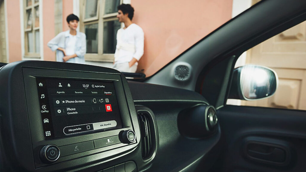 Interior de coche de FIAT