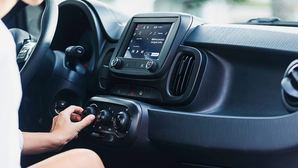 Interior de coche de FIAT