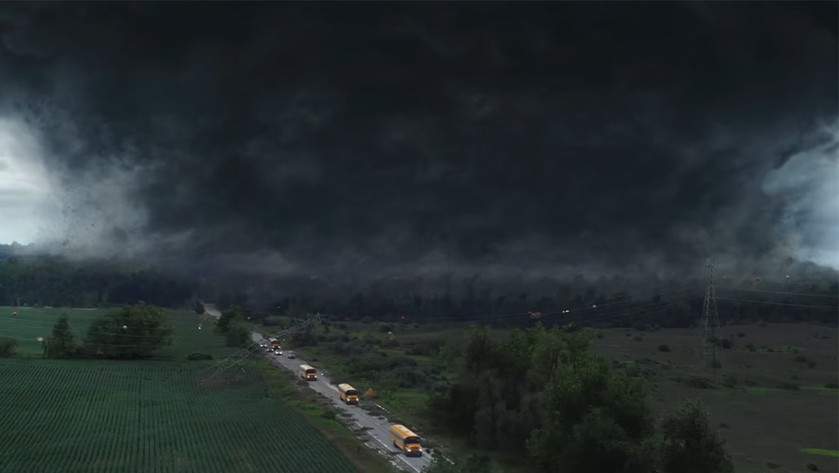 Escena de En el tornado