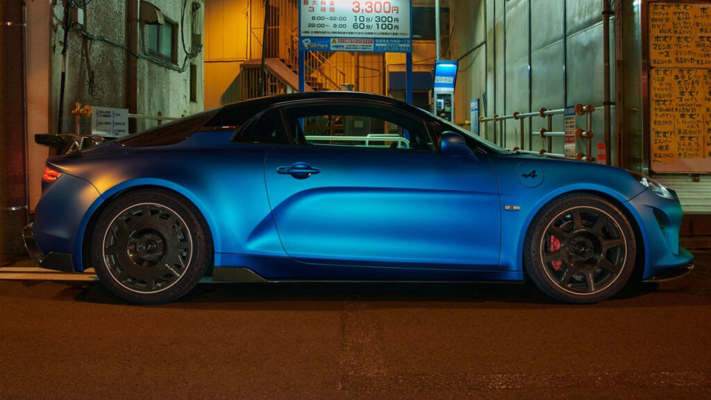 Exterior del Alpine A110 R