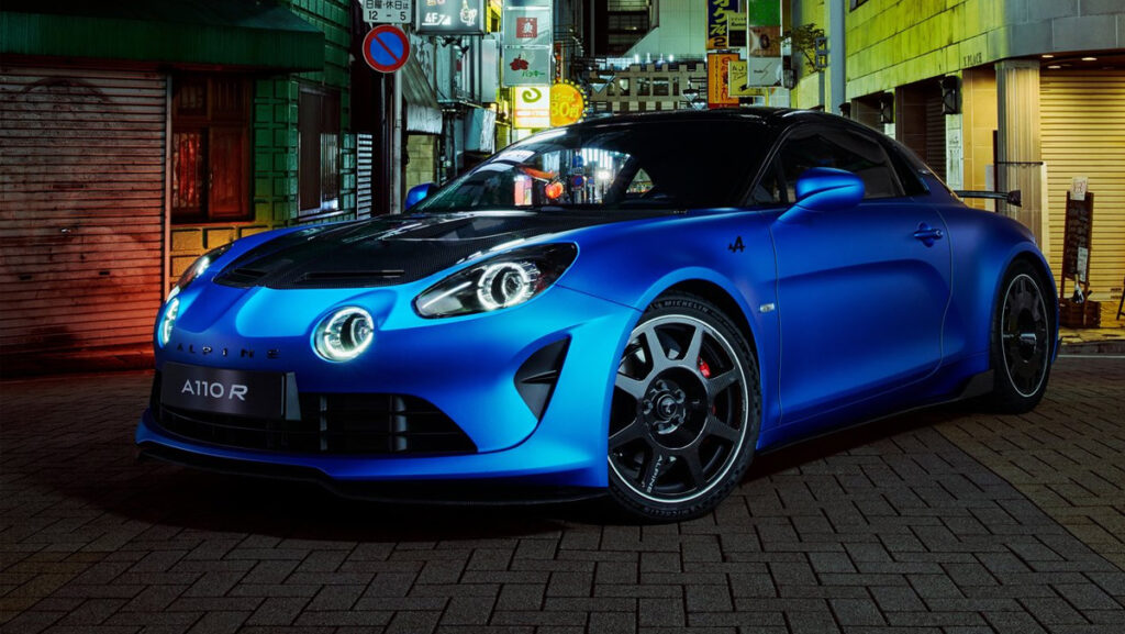 Exterior del Alpine A110 R