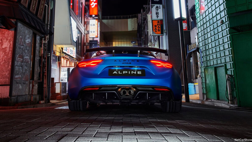 Exterior del Alpine A110 R