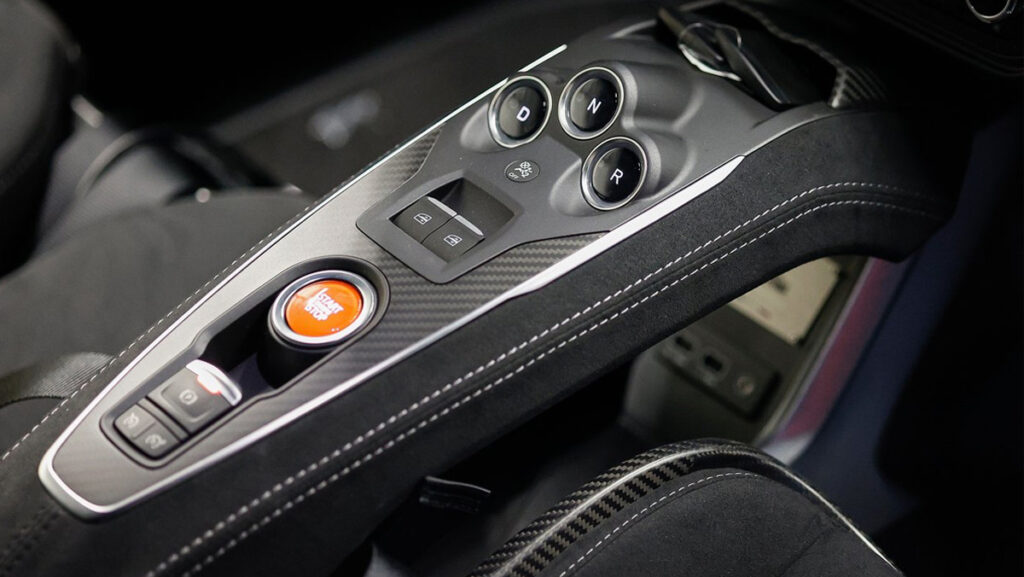 Interior del Alpine A110 R