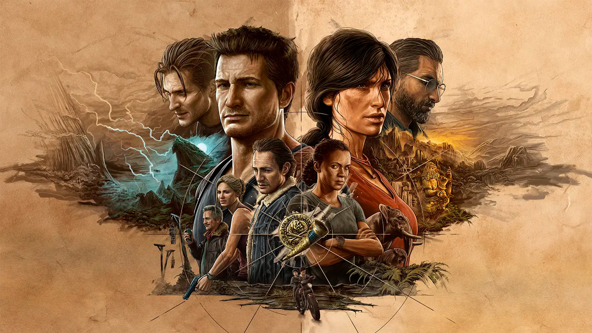 Arte de Uncharted Legacy of Thieves Collection