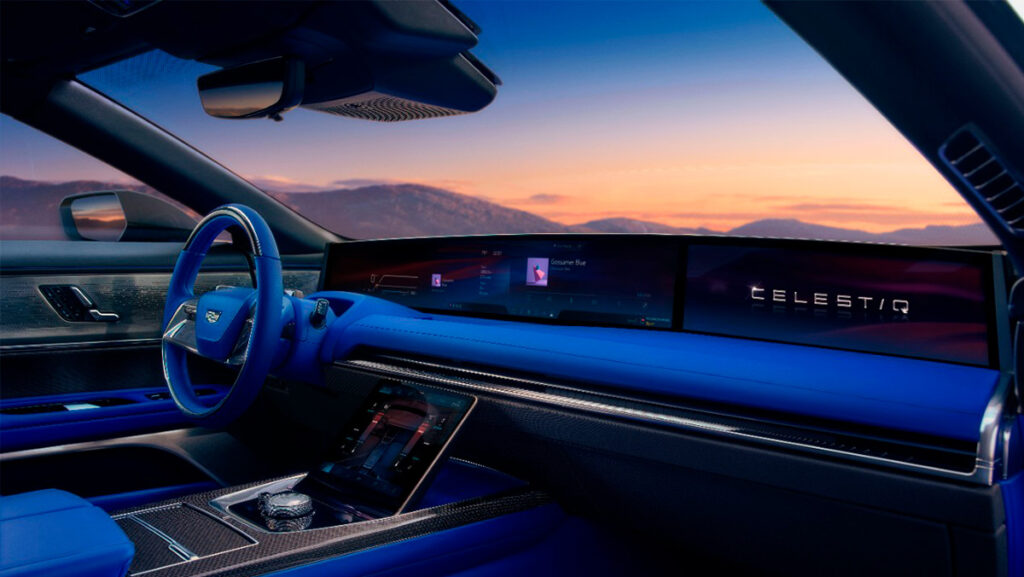 Diseño interior del Cadillac Celestiq 2024