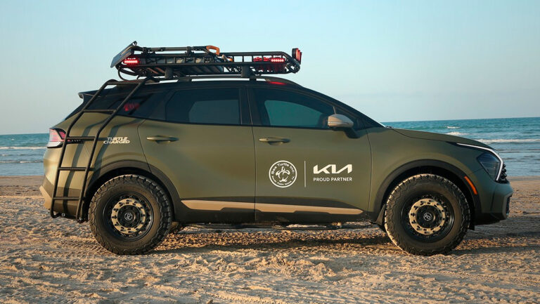 Lee más sobre el artículo ¡Todo por las tortugas marinas! Esta Kia Sportage fue modificada para rescatarlas de la extinción