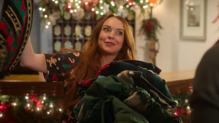 Tráiler De Navidad De Golpe Con Lindsay Lohan Netflix 