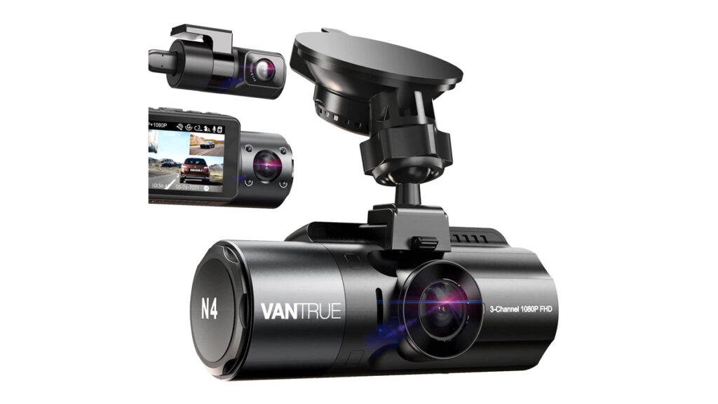 VANTRUE N4 3 Canales Dashcam