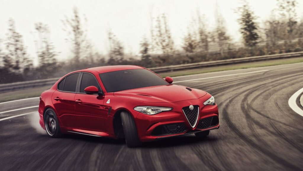 Diseño de auto de Alfa Romeo