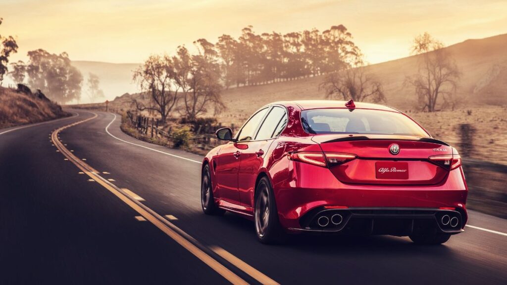 Diseño de auto de Alfa Romeo