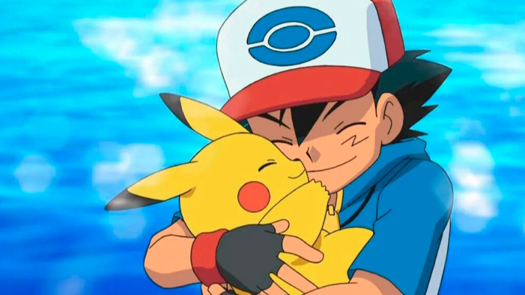 Ash Ketchum con Pikachu