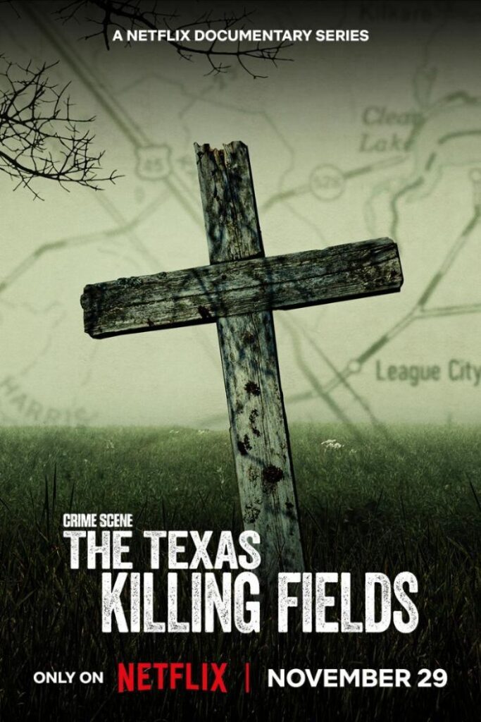 Póster de Escena del crimen Los campos de la muerte de Texas
