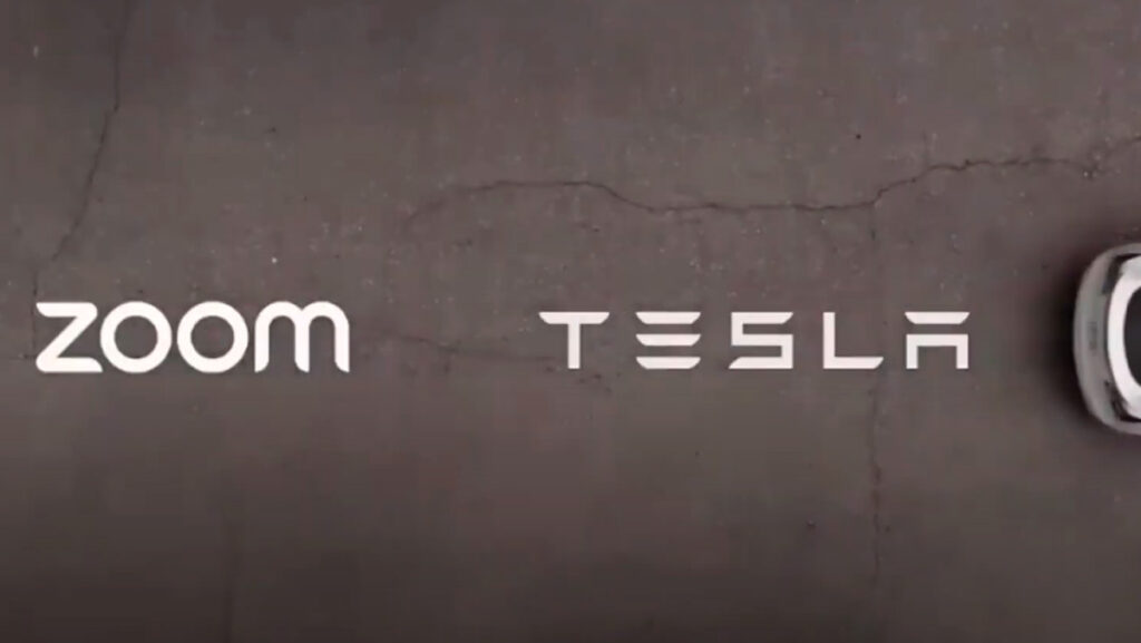 Zoom y Tesla
