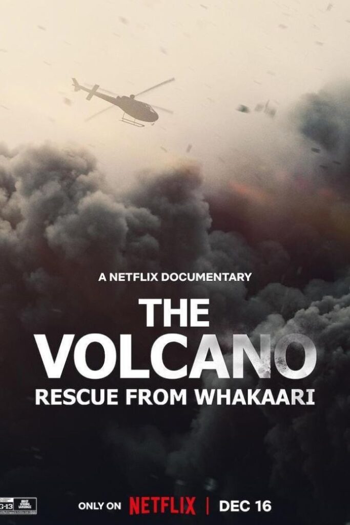 Póster de El volcán Rescate en Whakaari