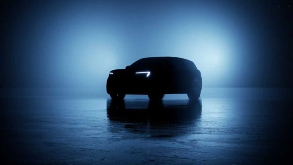 Teaser de SUV crossover eléctrica de Ford