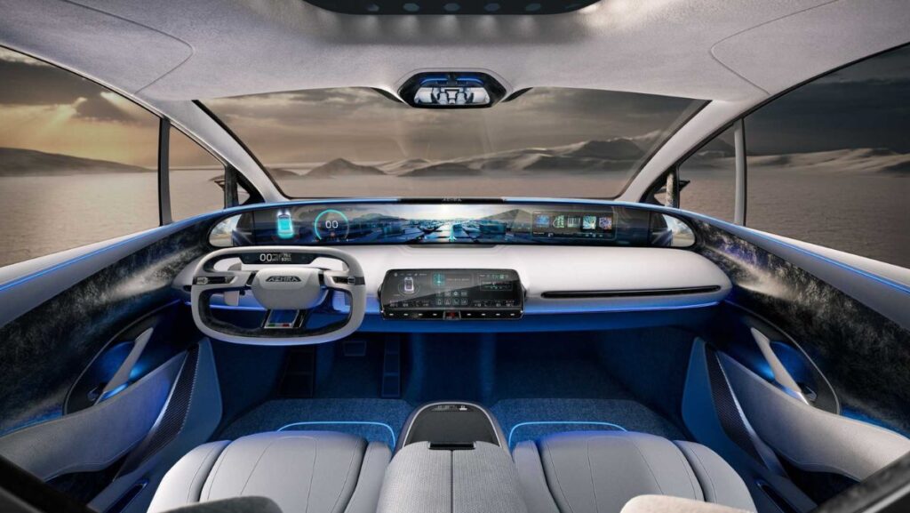 Aehra SUV interior