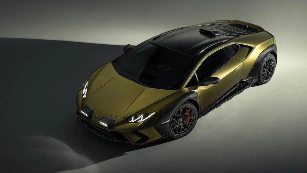 Diseño de auto de Lamborghini