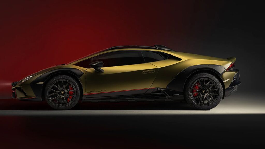 Diseño de auto de Lamborghini