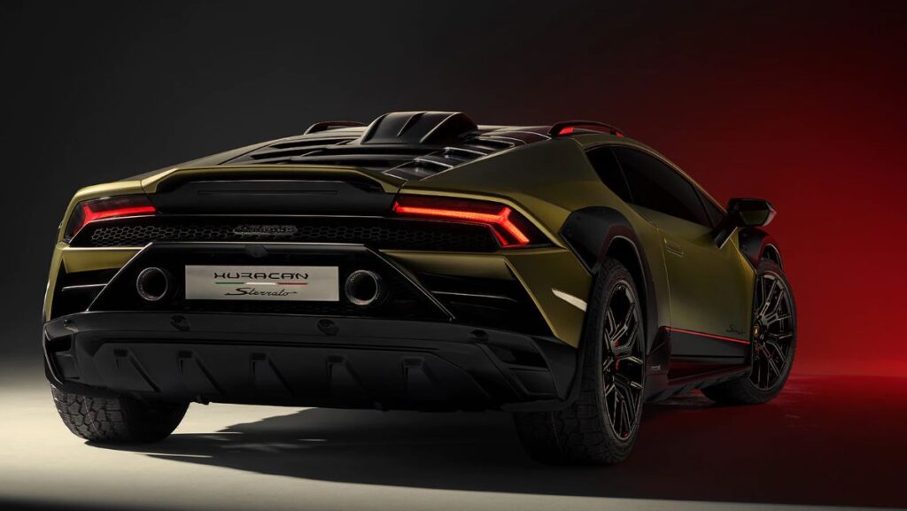 Diseño de auto de Lamborghini