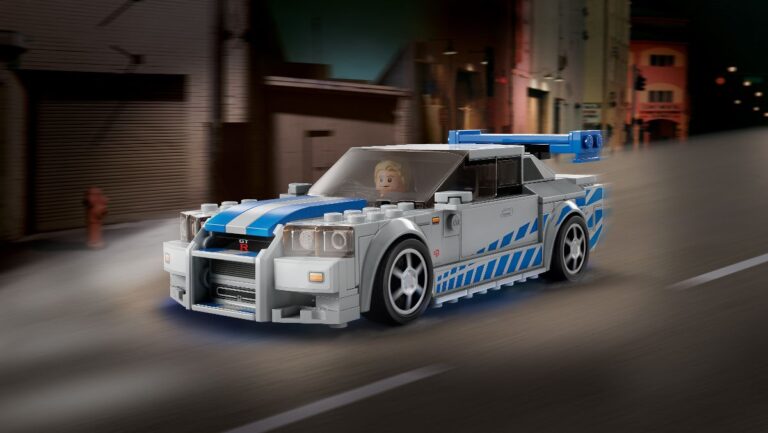 Lee más sobre el artículo ¡Épico homenaje! El Lego Speed Champions: Nissan Skyline GT-R R34 llega con Brian O’Connor al volante