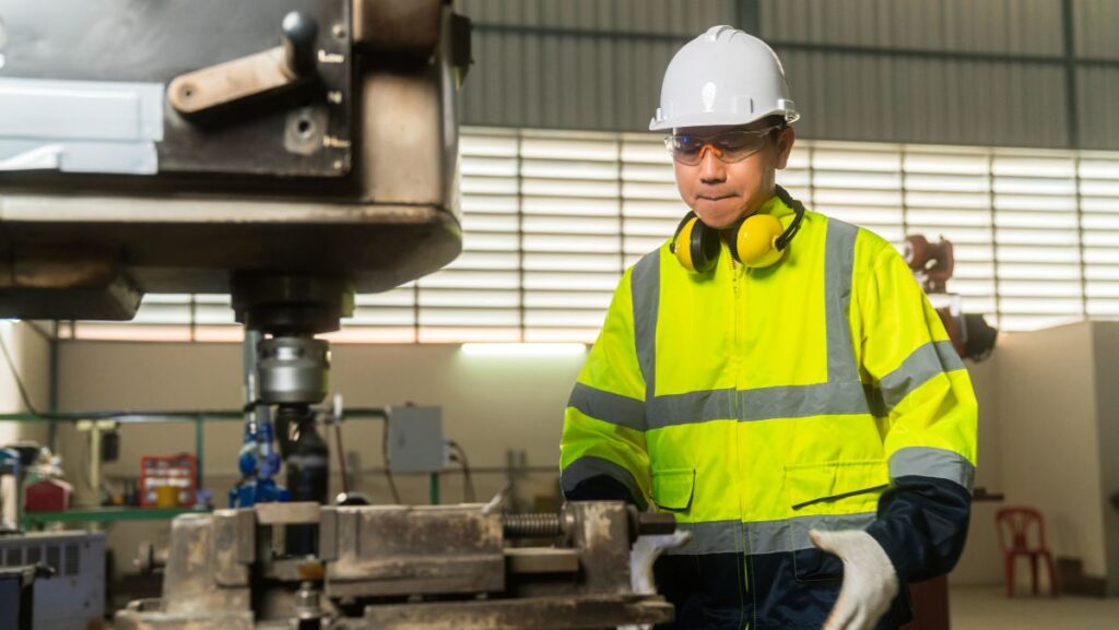 Uniforme para proteger a empleado