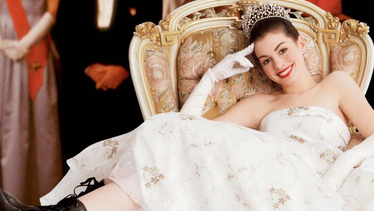 Anne Hathaway en El diario de la princesa