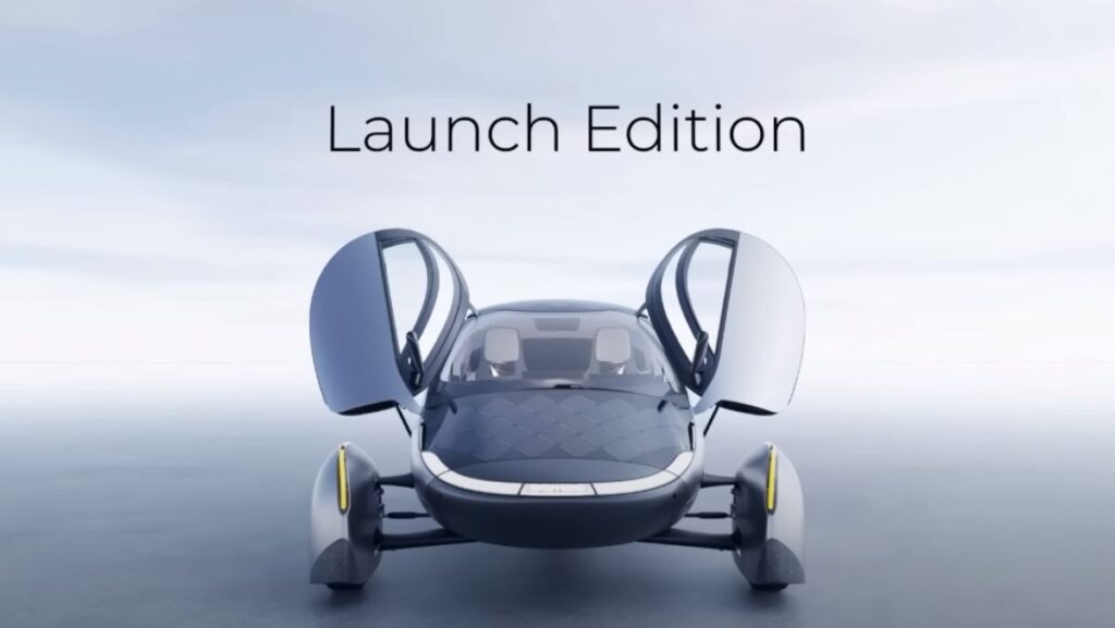 Diseño del Aptera Launch Edition