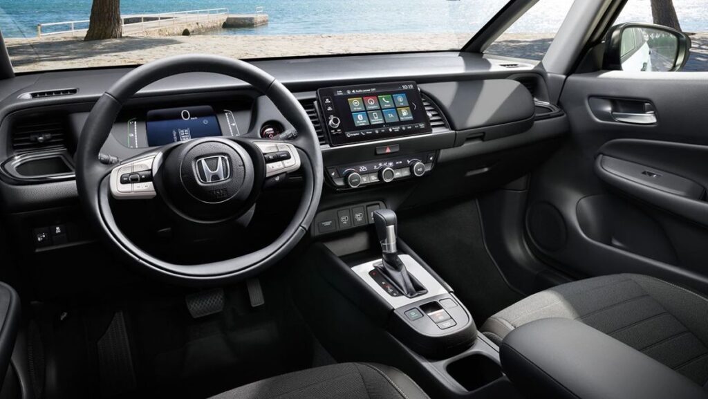 Interior del Honda Jazz 2023