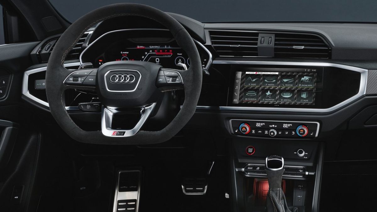 Interior de auto de Audi
