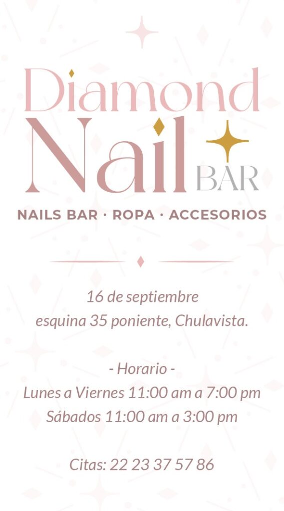 Diamond Nail Bar: Un concepto de belleza innovador en Puebla
