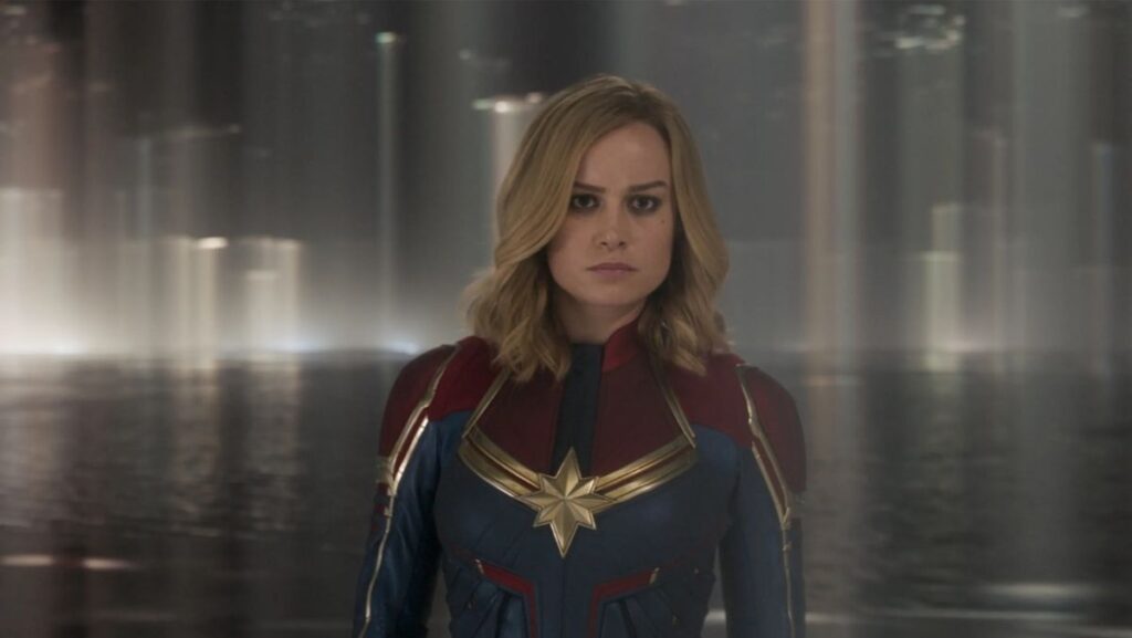 Brie Larson como Capitana Marvel