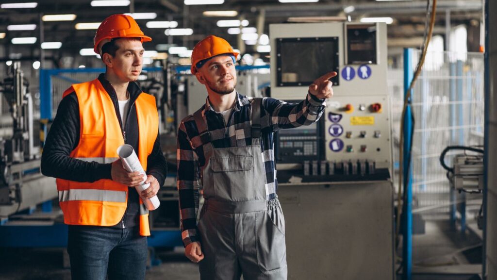 Trabajadores en industria