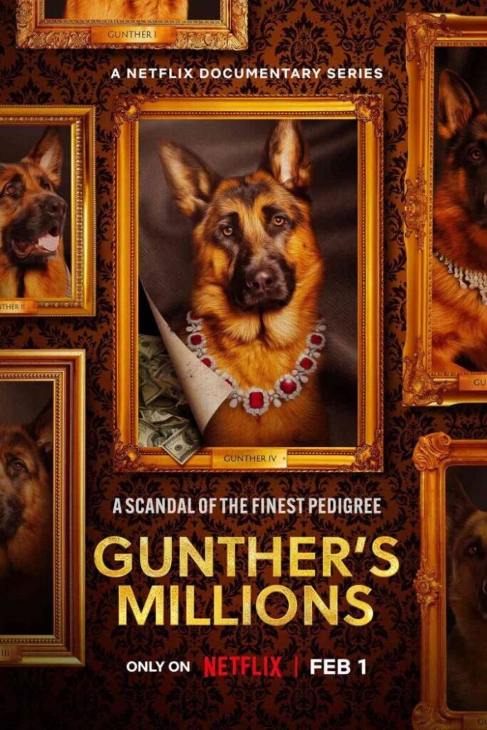 Póster de Gunther el perro millonario