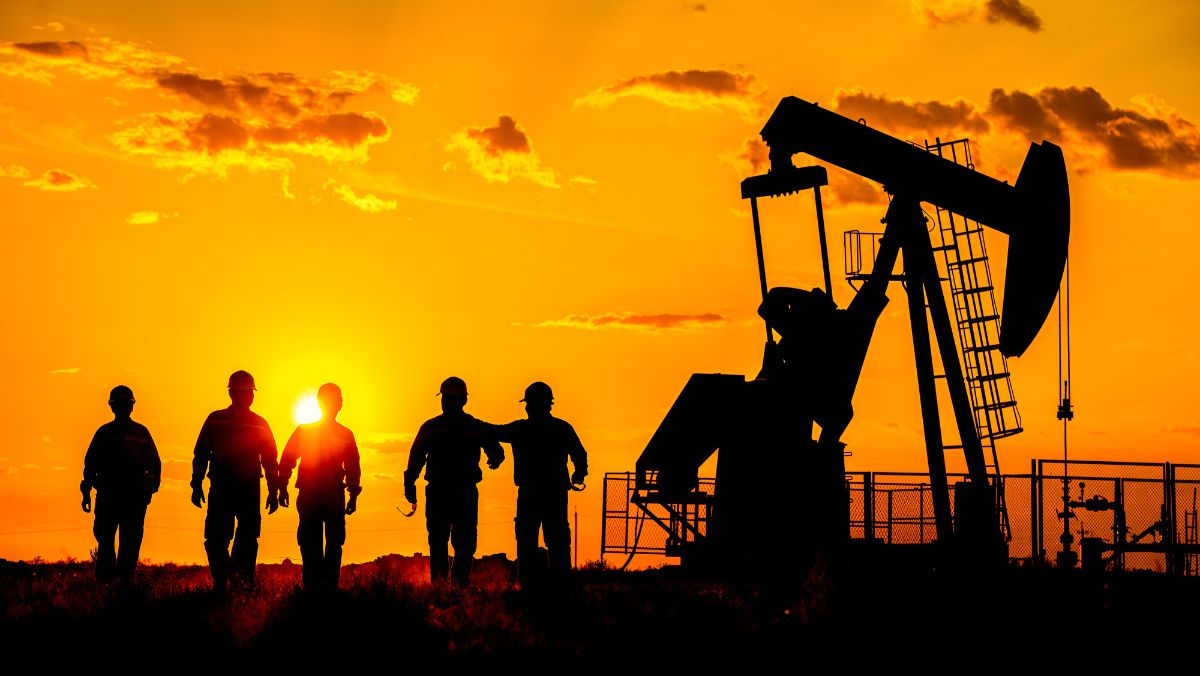 Trabajadores en la industria petrolera