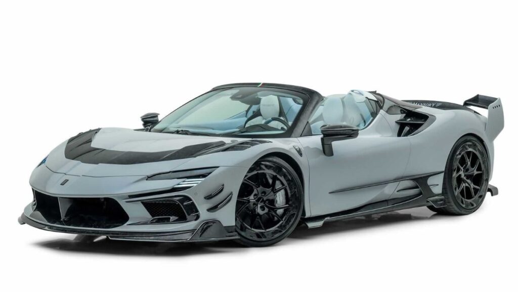 Ferrari SF90 Spider modificado por Mansory