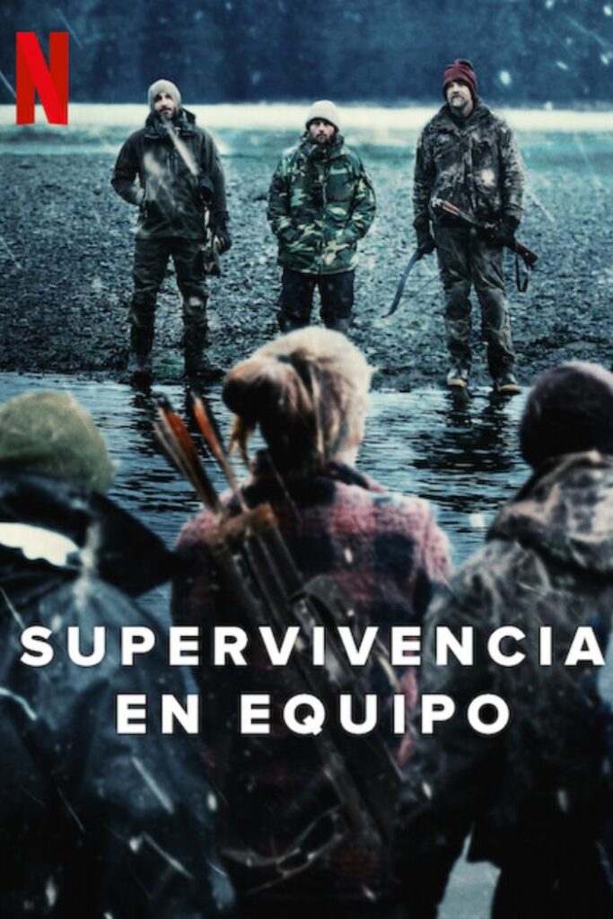 Póster de Supervivencia en equipo