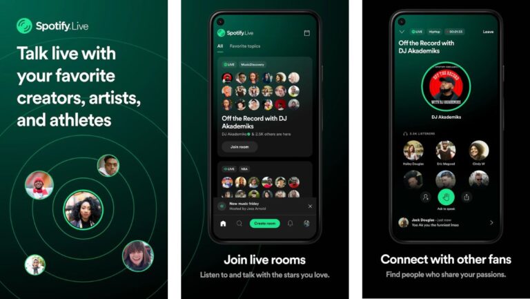 Lee más sobre el artículo Spotify Live se rinde ante Clubhouse ¡Adiós a la app de audio en vivo!