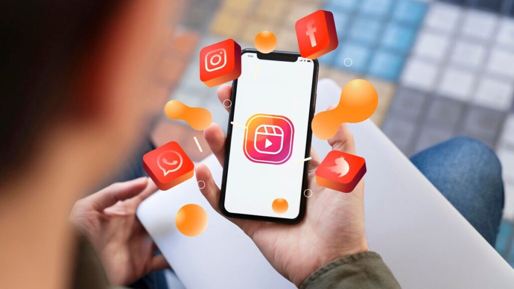 Instagram y redes sociales en celular