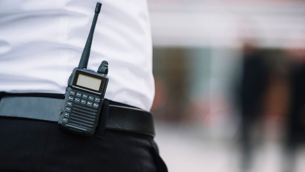 Policía o agente de seguridad