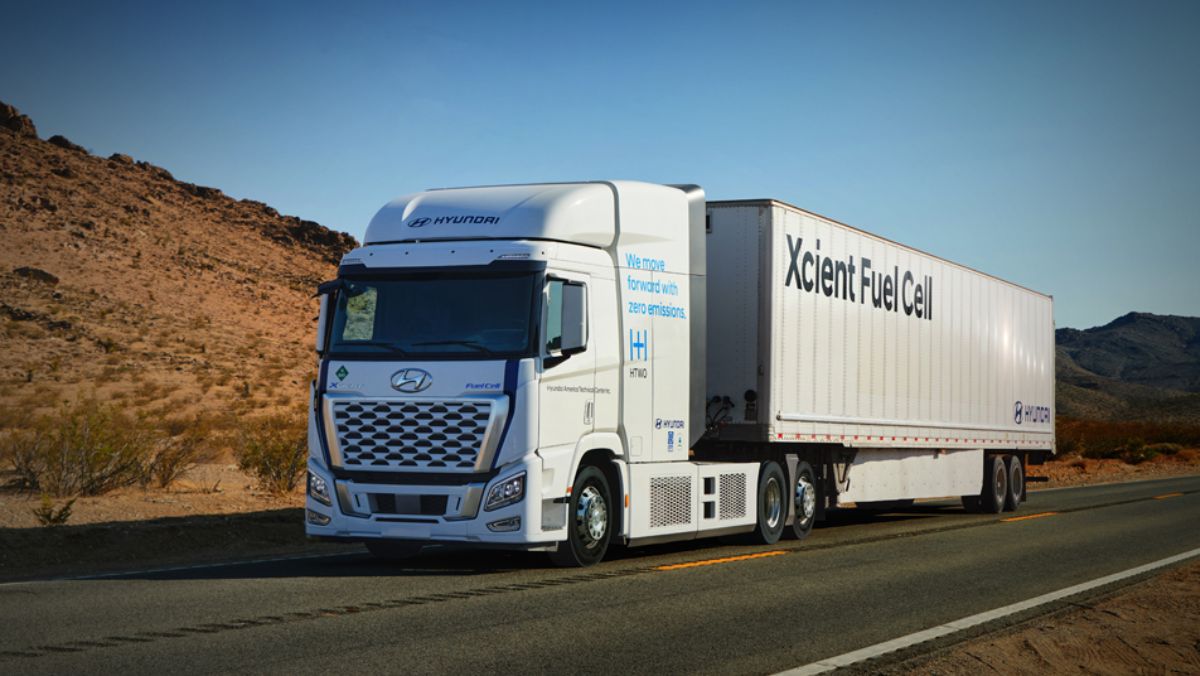Hyundai XCIENT Fuel Cell: el camión de hidrógeno que llega a Estados Unidos