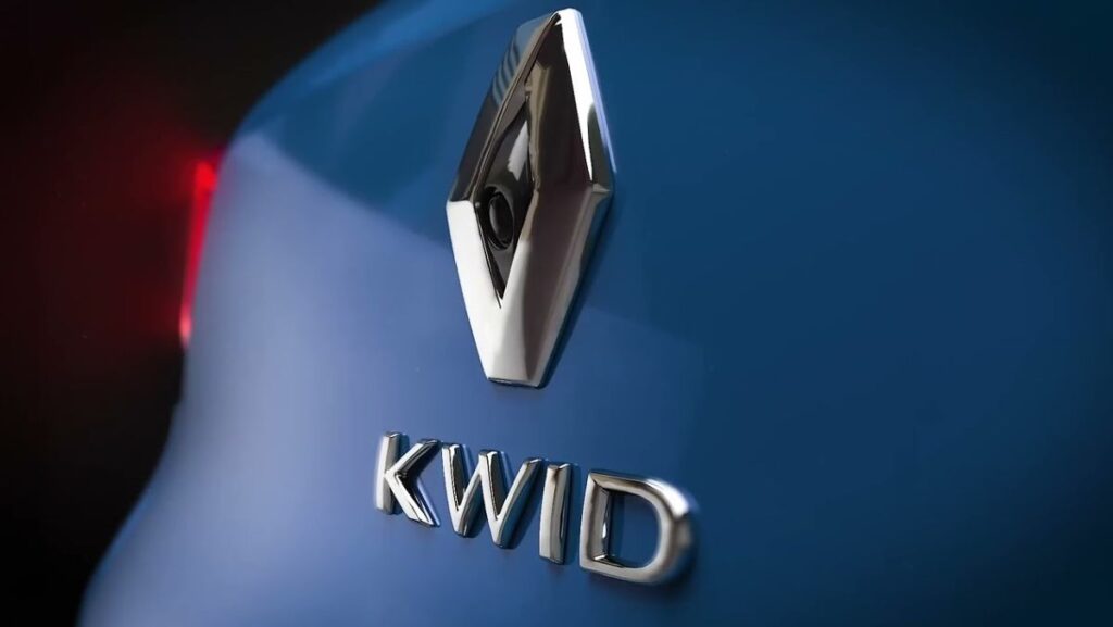 Logo de Renault en la Kwid