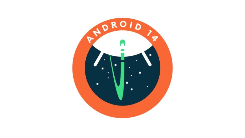 Logo de Android 14