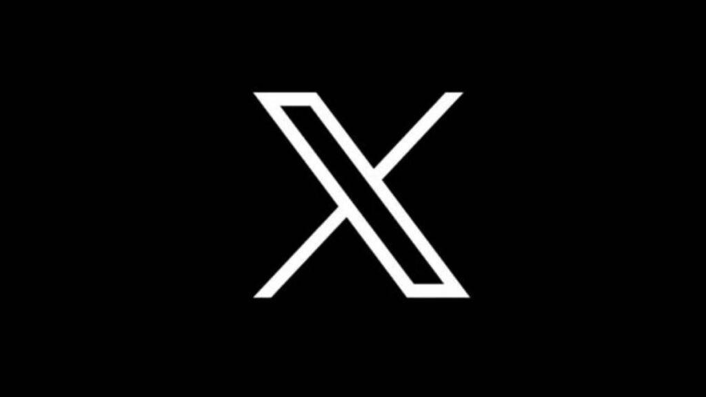 Twitter X logo